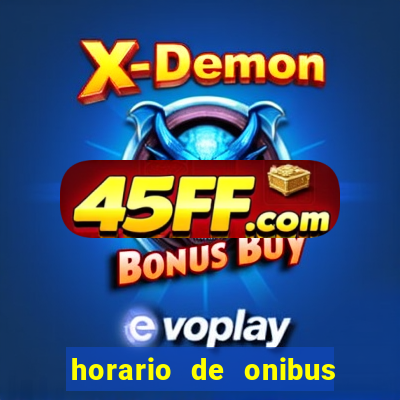horario de onibus vila nova sao roque